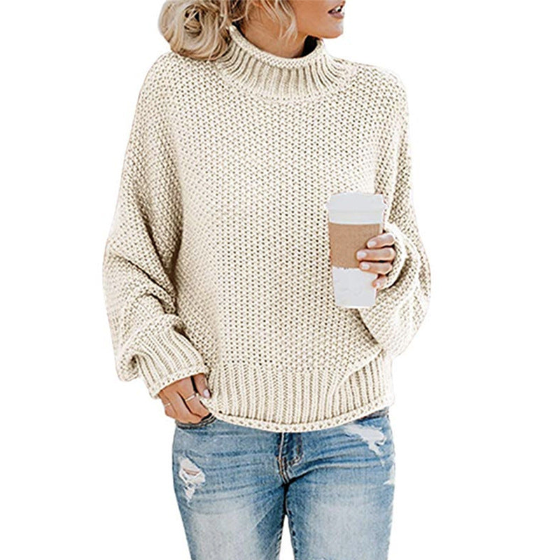 Pull col roulé mode hiver