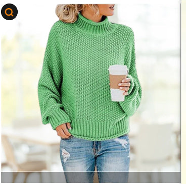 Pull col roulé mode hiver