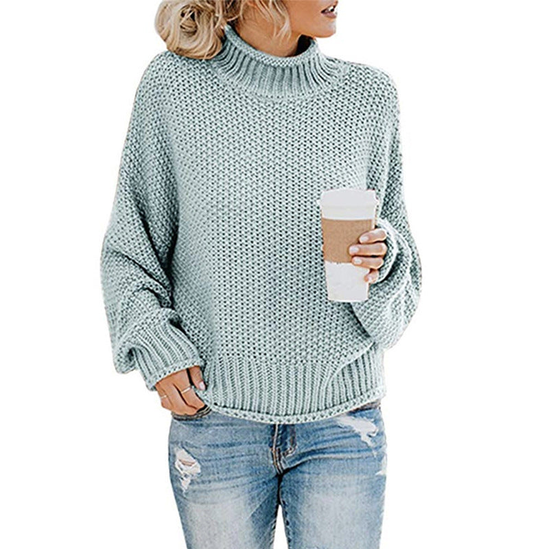 Pull col roulé mode hiver