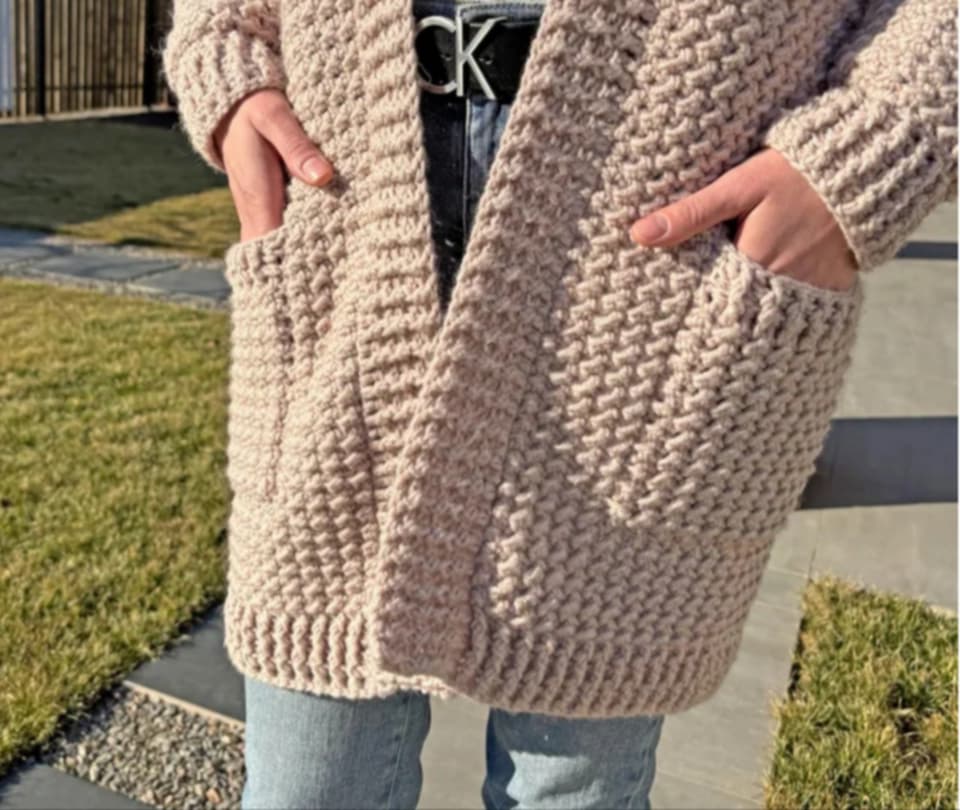 Cardigan Maille Confort