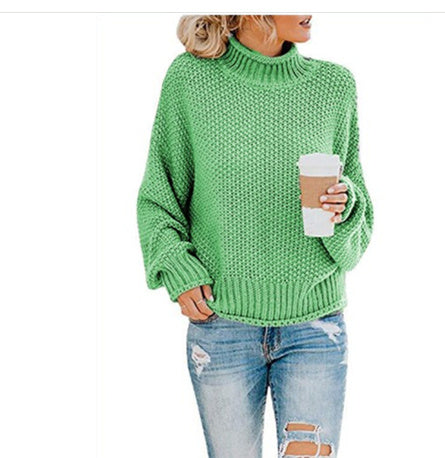 Pull col roulé mode hiver
