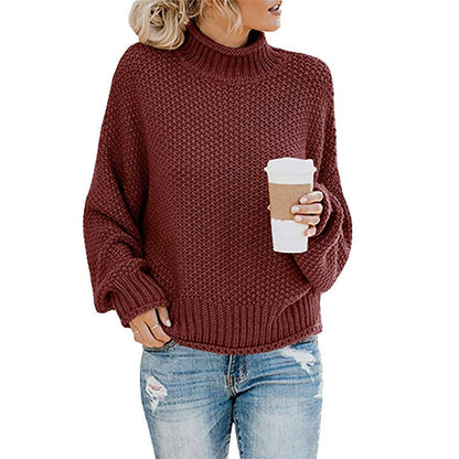 Pull col roulé mode hiver