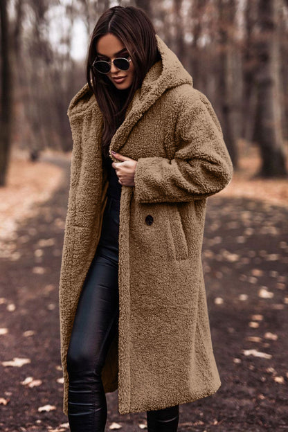 Manteau  Élégant en Peluche