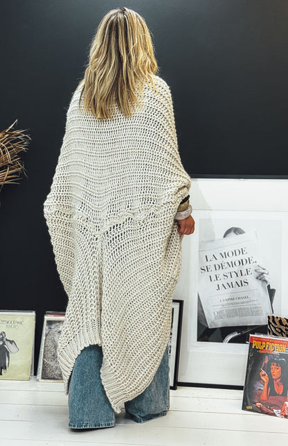 Tricot long de couleur unie pour femme, nouveau style