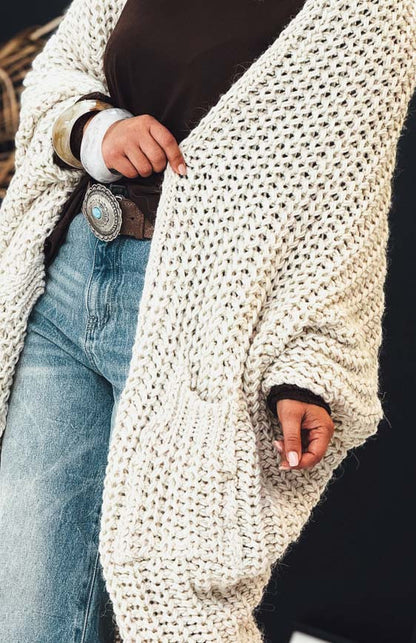 Tricot long de couleur unie pour femme, nouveau style